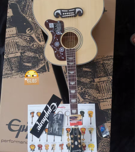 包邮Epiphone42寸面单，EJ-20...