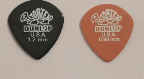 吉他拨片，每包100片，规格0.98mm，...