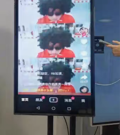 全新直播一体机5g无线投屏非触摸屏65寸教...