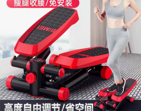 转卖多功能家用静音踏步机减肥神器瘦腿女小型...