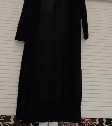 包邮中袖针织衫中长款 有一次出去冷的时候顺...