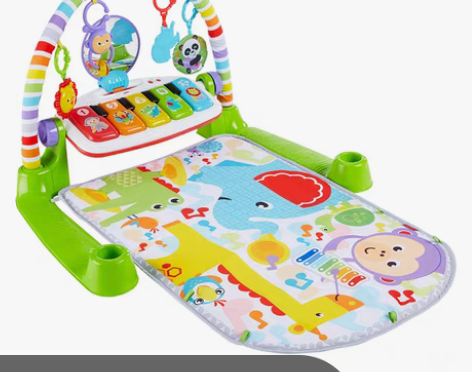 转卖费雪豪华脚踏钢琴健身架琴琴健身器新生儿...