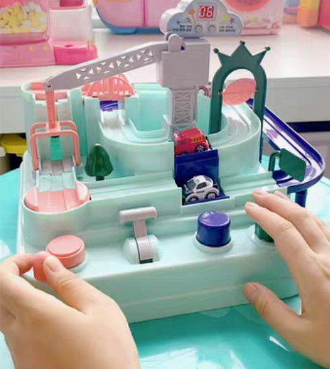 包邮汽车闯关大冒险轨道车玩具 风格：欧美 ...