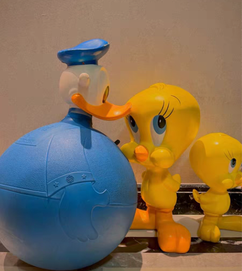 美式中古Walt Disney 唐老鸭弹力...