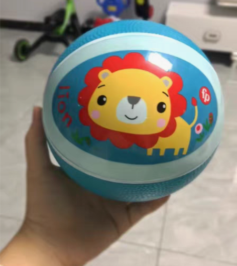 包邮静音篮球小皮球 儿童 婴儿静音拍拍球 ...