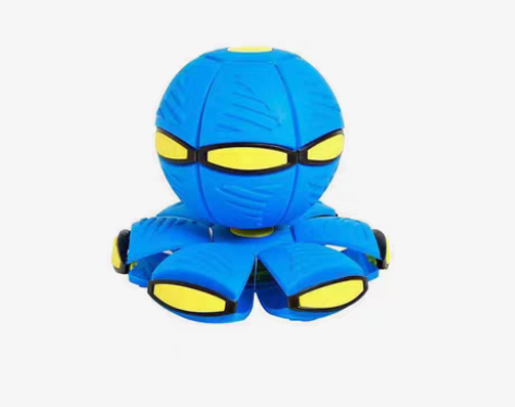 包邮减压踩踩球魔幻飞碟球发光解压变形发泄弹...