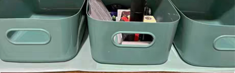 包邮收纳筐6.6元三个包邮甩还有50个，清...