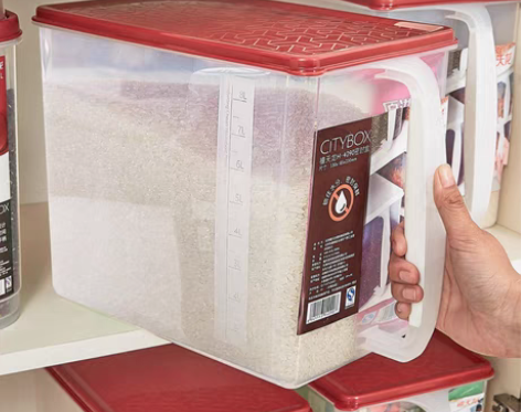 转卖禧天龙密封带手柄食物收纳盒大号食品收纳...