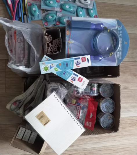 办公文具得力等多品牌，壁纸刀、剪刀、开箱刀...