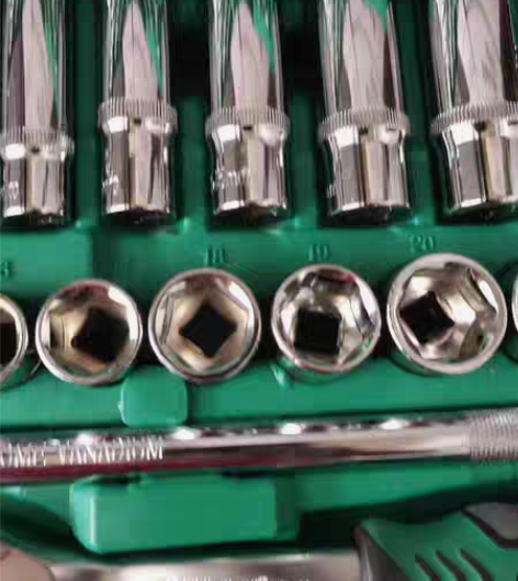包邮特价3/8系列61件套，中棘轮组套工具...