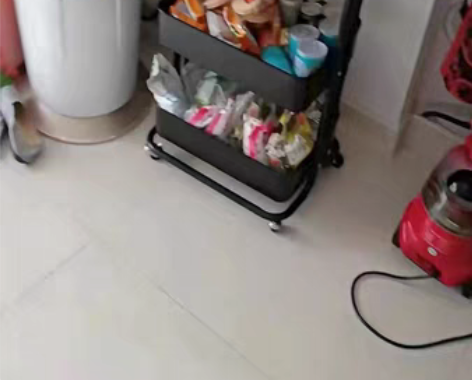 包邮宜家同款置物架小推车厨房多层带轮移动储...