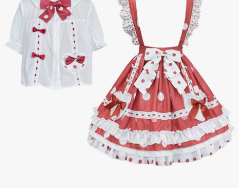 转卖【出】樱姬呲甜lolita裙子原创正版...