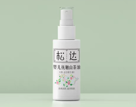 转卖2瓶松达抚触油新生婴儿护肤山茶油按摩油...