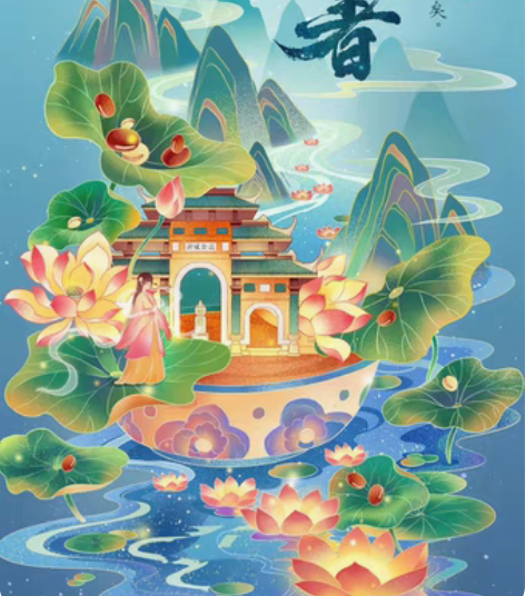 包邮【个人插画师 在线接稿】手绘板绘,代画...