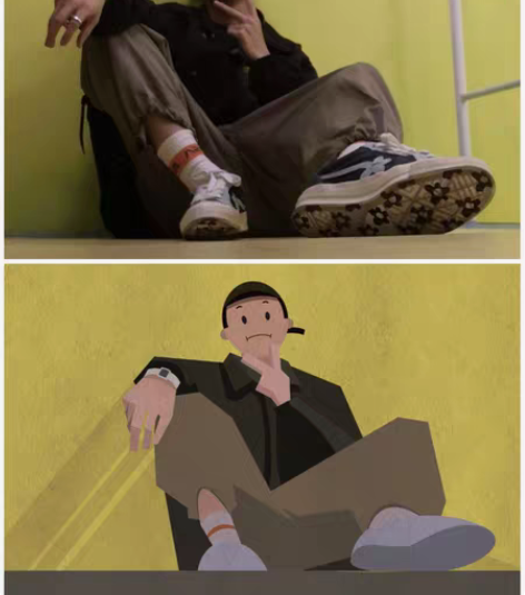 #头像设计# ai矢量插画头像 纯电脑设计...