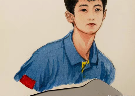 纯手绘真人水彩头像 定制头像 手绘头像 头...
