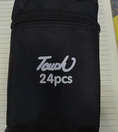 双头彩色马克笔套装24色学生专用速干肤色酒...