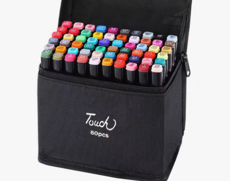 包邮Touch Art life双头马克笔...