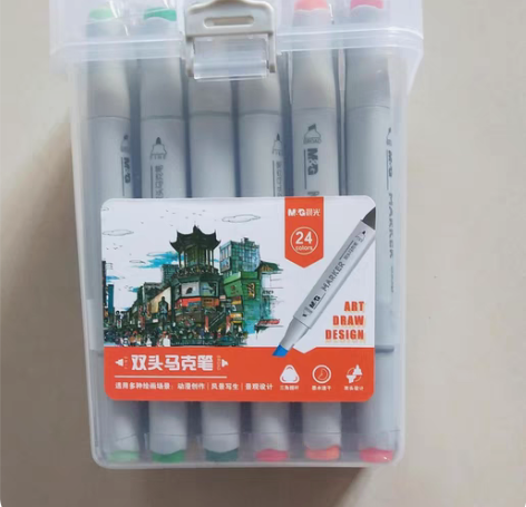 处理了，正品晨光马克笔套装儿童彩色水彩 双...