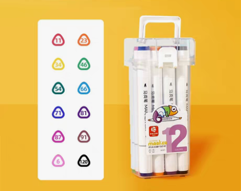 转卖【狂欢价】梦多多马克笔儿童上课双头套装...