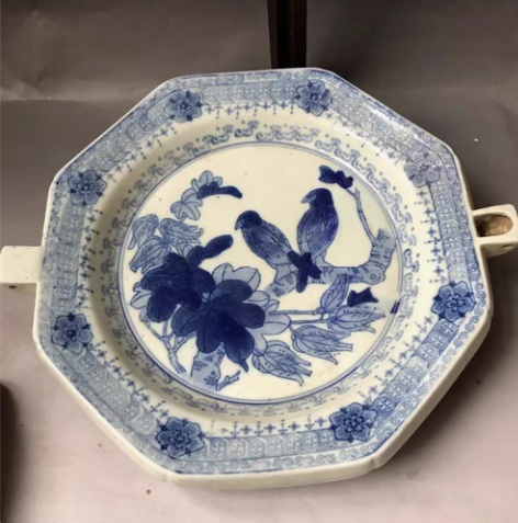 包邮青花温盘 ，造型独特个性十足 实用欣赏...