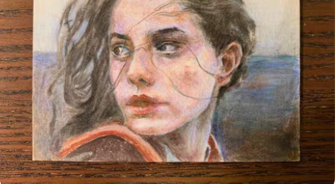 包邮L潮 流金 奥斯卡，写实油画风手绘卡。...