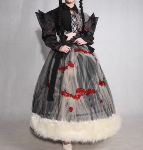 包邮服装工艺作业 三件 裙子 服装设计 感...