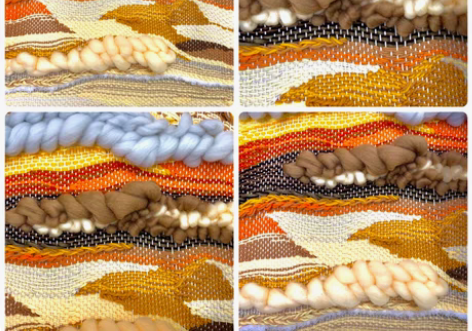 包邮纤维艺术编织 面料再造 面料二次改造 ...