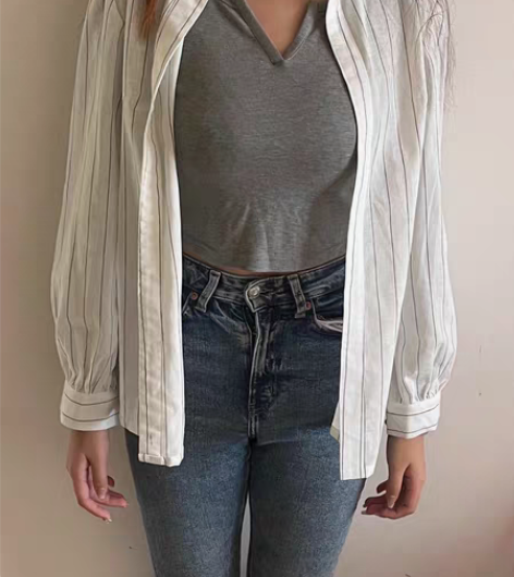 服装工艺衬衫（服装设计/自制衬衫/能看出来...