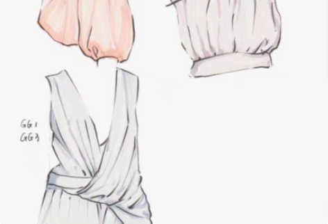 免费送！！！ 北服考研 服装效果图 手绘时...