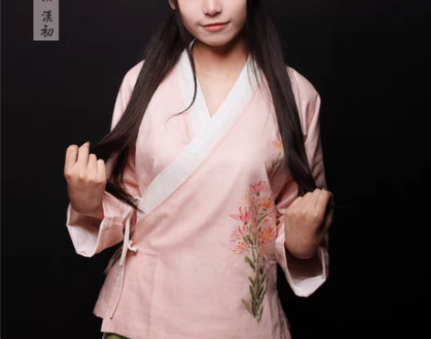 转卖关关雎鸠 清水溪原创中国风手绘改良汉服...