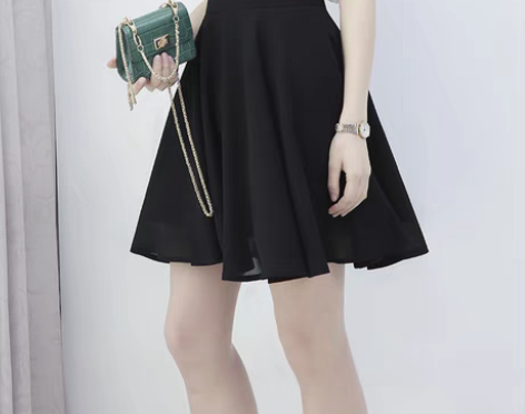 转卖【吾折天价】夏季新款雪纺半身裙a字裙高...