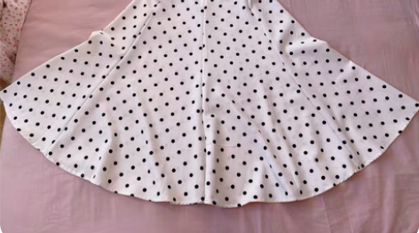 女士波点A字裙长裙 S码??S几乎全新￥14