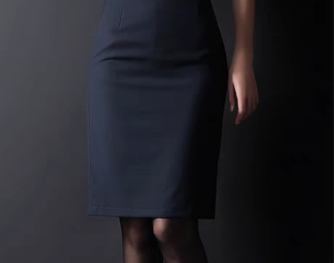 转卖职业半身裙女春季开叉包裙黑色西裙气质包...