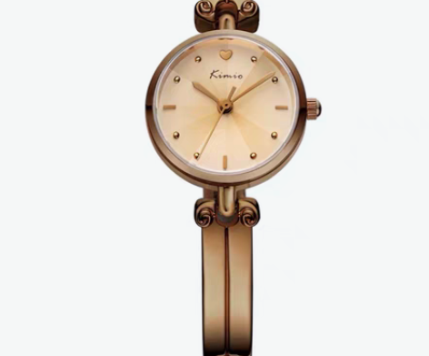 包邮【全新未拆封：棕色表面款】时尚金米欧手...