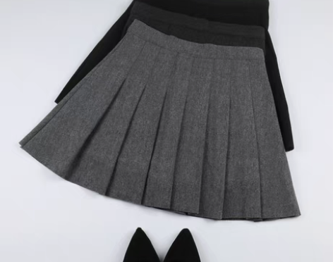 转卖学院风百褶裙显瘦弹力高腰短裙学生班服日...