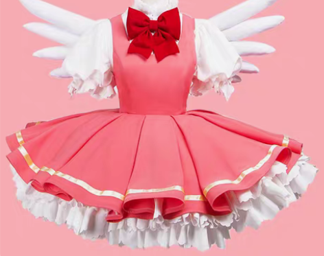 出火花家木之本樱cos科幻 衣服＋毛＋36...