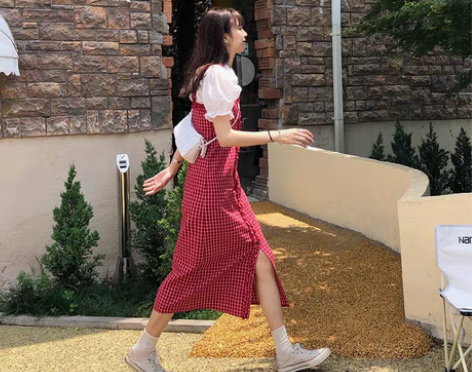 转卖Cactishop 首尔oni 吊带裙...