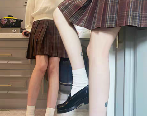 转卖秋羽鹤枫屿高jk日系制服短裙学院风高腰...