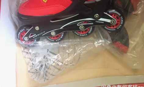 品牌型号 正品法拉利轮滑鞋 旱冰鞋 新旧程...