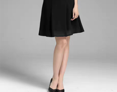 转卖雪纺半身裙夏季女a字裙中裙高腰裙子百搭...