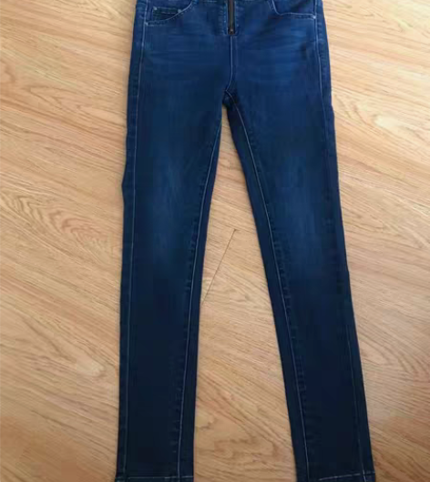 包邮全新VeroModa高腰弹力牛仔裤小脚...