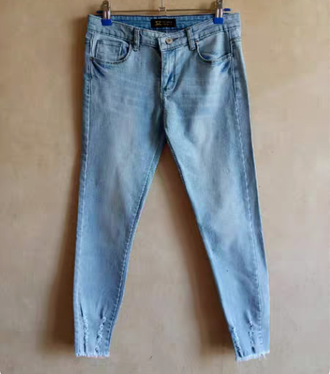 包邮韩版 九分牛仔裤 牛仔，打底裤 siz...