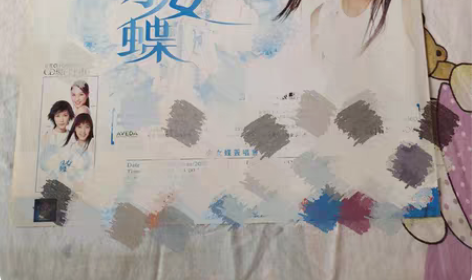 包邮明星周边彩页 3T 郑希怡 蒋雅文 少...