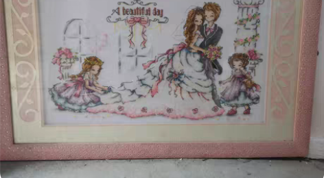 50×50十字绣刺绣画 《梁祝》 感兴趣的...