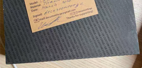 毛子Decustomforge改钛合金先锋...