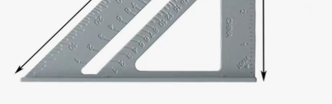 包邮三角尺不锈钢多功能大码三角板高精度木工...