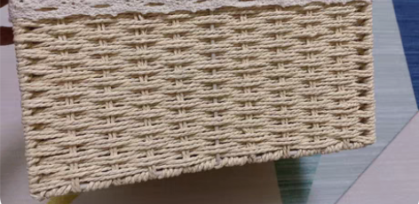 编织收纳篮（无盖） 几乎全新，小号，2个，...