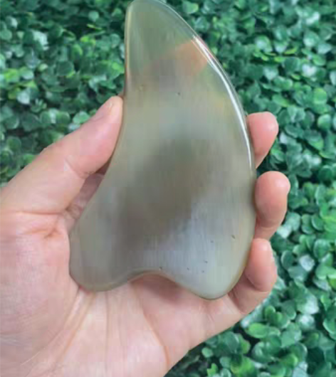 包邮81号——0.6cm厚度牛角刮痧板三角...