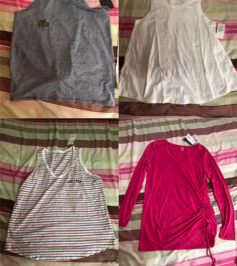 全新gap女士背心和长袖，全新带吊牌，都是...
